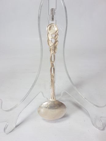 Ложка для сахара винтажная "Розы", 14 x 8,5 см, Германия, 1960-70гг.