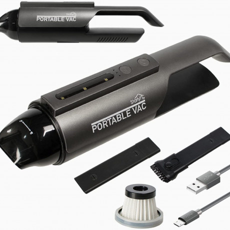 Starlyf Starlyf Akku-Handstaubsauger Portable Vac, 55,00 W, beutellos, 2600 mAh (7,3V), USB, LED-Beleuchtung, HEPA-Filter Беспроводной ручной пылесос Starlyf Portable Vac, 55,00 Вт, без мешка, 2600 мАч (7,3 В), USB, светодиодное освещение, HEPA-фильтр