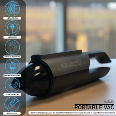 Starlyf Starlyf Akku-Handstaubsauger Portable Vac, 55,00 W, beutellos, 2600 mAh (7,3V), USB, LED-Beleuchtung, HEPA-Filter  Беспроводной ручной пылесос Starlyf Portable Vac, 55,00 Вт, без мешка, 2600 мАч (7,3 В), USB, светодиодное освещение, HEPA-фильтр