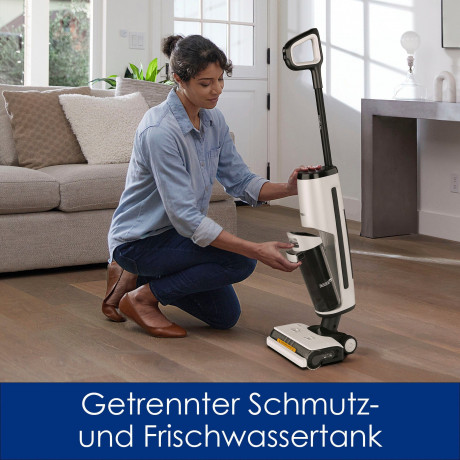 Tineco Tineco Nass-Trocken-Akkusauger Floor One S7 Steam Plus mit Dampfreinigung, 350 W, beutellos Беспроводной пылесос Tineco для влажной и сухой уборки Floor One S7 Steam Plus с паровой очисткой, 350 Вт, без мешка