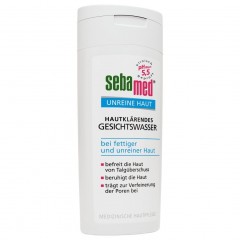 sebamed Unreine Haut Hautklarendes Gesichtswasser  Нечистая кожа Очищающий тоник для лица