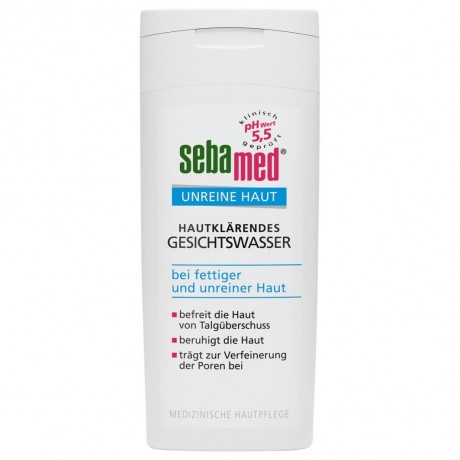 sebamed Unreine Haut Hautklarendes Gesichtswasser  Нечистая кожа Очищающий тоник для лица