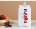 Nutella Food Service 1000g x 6st, Шоколадно-ореховая паста порционная (Германия), мягкая упаковка, крем с фундуком и какао, для завтраков и десертов, Набор 1 кг х 6шт