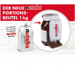 Nutella Food Service 1000g x 6st, Шоколадно-ореховая паста порционная (Германия), мягкая упаковка, крем с фундуком и какао, для завтраков и десертов, Набор 1 кг х 6шт