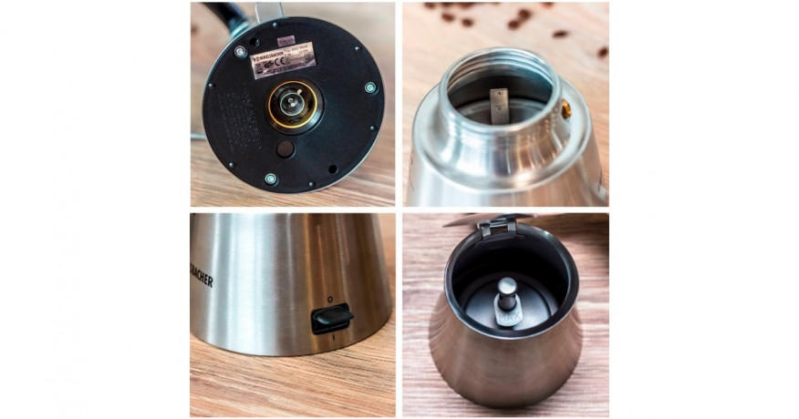 Rommelsbacher Rommelsbacher EKO 364/E Elpresso mini, Espressomaschine edelstahl  edelstahl Rommelsbacher EKO 364/E Elpresso mini, кофемашина из нержавеющей стали