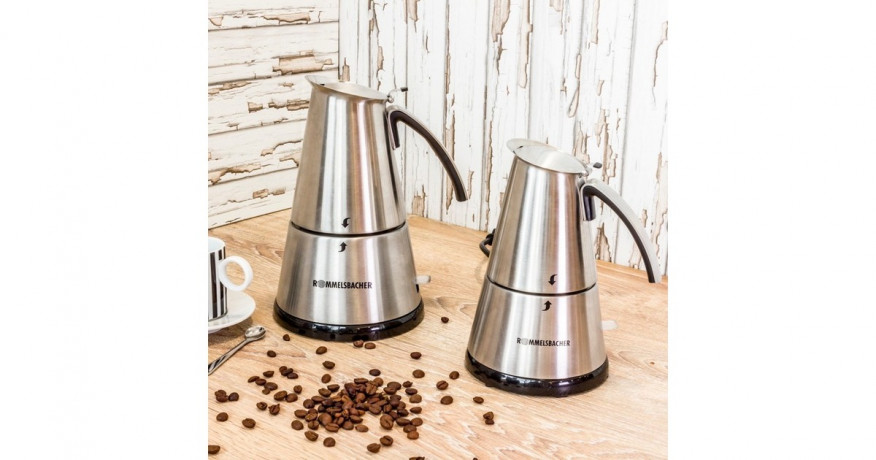 Rommelsbacher Rommelsbacher EKO 364/E Elpresso mini, Espressomaschine edelstahl  edelstahl Rommelsbacher EKO 364/E Elpresso mini, кофемашина из нержавеющей стали