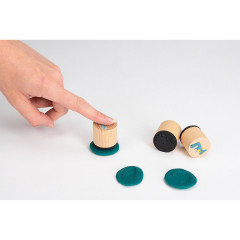 KNETA Holzstempel Dinoz Деревянный штамп Диноз