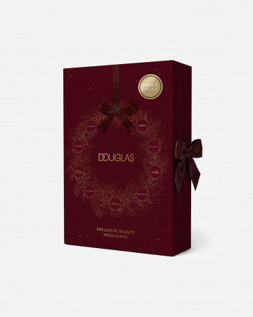 Douglas Exclusive Beauty Highlights Advent Calendar 2026, Douglas Адвент-календарь 2026 Exclusive Beauty Highlights с уходом, макияжем и ароматами известных брендов, 24 сюрприза