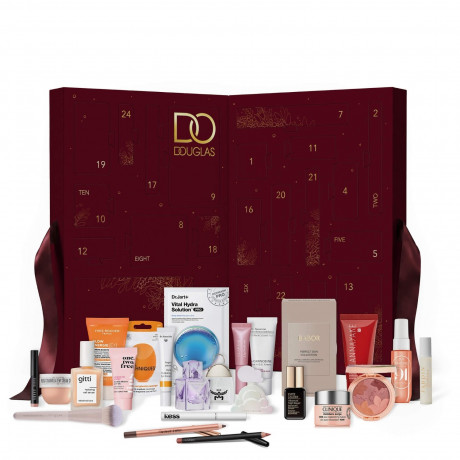 Douglas Exclusive Beauty Highlights Advent Calendar 2026, Douglas Адвент-календарь 2026 Exclusive Beauty Highlights с уходом, макияжем и ароматами известных брендов, 24 сюрприза