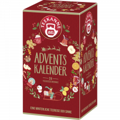 Teekanne Tee Adventskalender 2026, Teekanne Чайный адвент-календарь 2026 с 12 вкусами, 24 пакетика