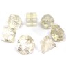 dice4friends 7-teiliges RPG Wurfelset Transparent: Crystal Набор игральных костей RPG из 7 предметов Прозрачный: Кристалл