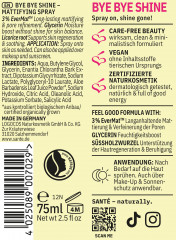 SANTE Bye Bye Mattifying Spray, 75 ml, Санте Матирующий спрей для лица Bye Bye Mattifying Spray, 75 мл