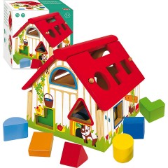 Goula Bauernhof Geometrische Formen Геометрические фигуры фермы