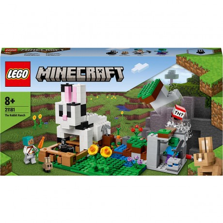 LEGO Minecraft 21181 Die Kaninchenranch ЛЕГО Кроличье ранчо
