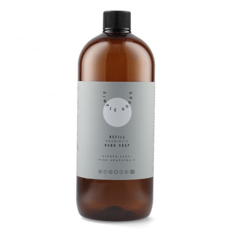 Simple Goods Ginger| Sage| Pink Grapefruit Hand Soap Refill 1L  имбирь| Скажи | Розовый грейпфрут Запасной блок для мыла для рук 1л
