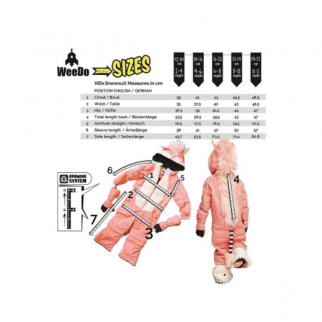 WeeDo DEVILDO Teufelchen Schneeanzuge DEVILDO зимний комбинезон дьявола