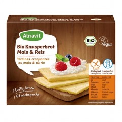 Alnavit Bio Knusperbrot Mais и Reis 150 г