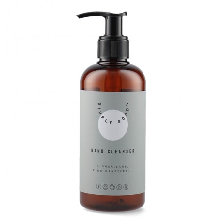 Simple Goods Ginger| Sage| Pink Grapefruit Hand Cleanser 250ml имбирь| Скажи | Розовый грейпфрут очищающее средство для рук 250мл