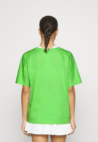 Tommy Hilfiger RELAXED GRAPHIC TEE Sports T-shirt spring lime ФУТБОЛКА RELAXED GRAPHIC Спортивная футболка весенняя известь