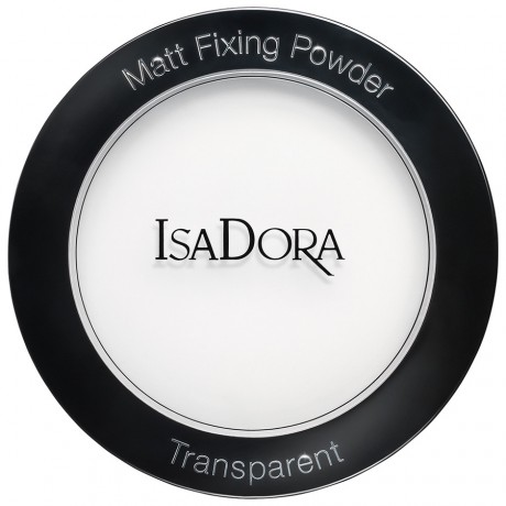Компактная пудра для лица Isadora Matt Fixing Blotting Powder, оттенок 00 Transparent