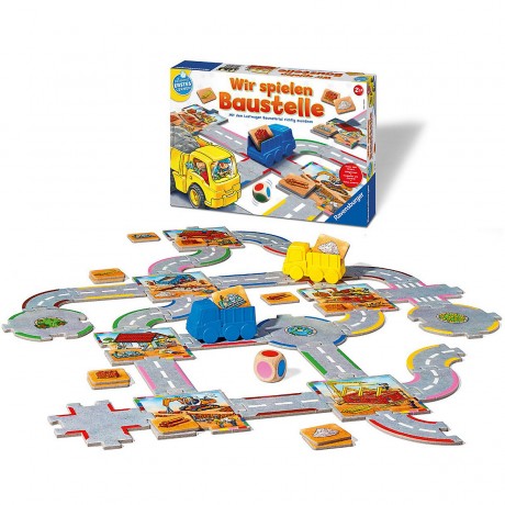 Ravensburger Wir spielen Baustelle Мы играем в стройку