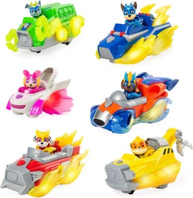 Spin Master PAW Patrol 1 Mighty Pups Charged Up Themed Basis Fahrzeug PAW Patrol 1 Mighty Pups заряженный тематический базовый автомобиль