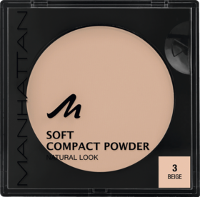 MANHATTAN Cosmetics Пудра для лица компактная Soft Powder Beige 03, 9 г