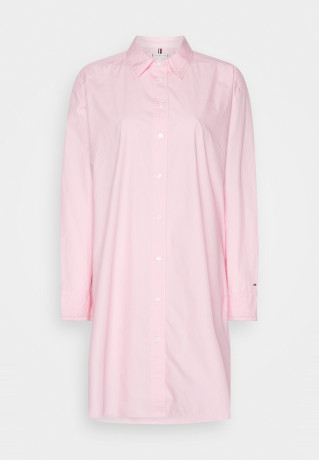 Tommy Hilfiger SOLID KNEE DRESS Shirt dress classic pink ПЛАТЬЕ SOLID KNEE DRESS Платье-рубашка классический розовый