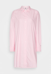 Tommy Hilfiger SOLID KNEE DRESS Shirt dress classic pink ПЛАТЬЕ SOLID KNEE DRESS Платье-рубашка классический розовый