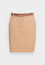 Tommy Hilfiger SKIRT Mini skirt beige ЮБКА Мини-юбка бежевый