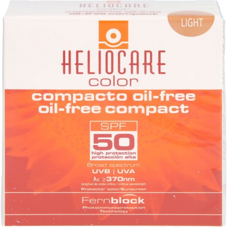 HELIOCARE Compact olfrei SPF 50 hell Make-up Компактный безмасляный яркий макияж SPF 50