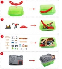 HAPE Eisenbahn-Baukasten-Set Железнодорожный конструктор