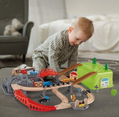 HAPE Eisenbahn-Baukasten-Set Железнодорожный конструктор