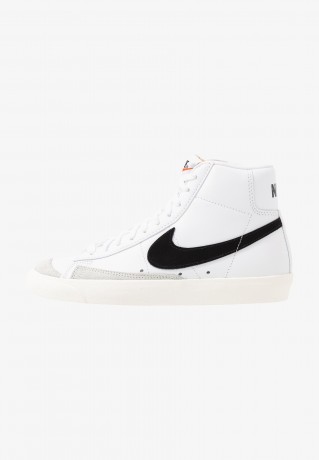 Nike Sportswear BLAZER MID 77 Sneaker high white/black/sail blanc  BLAZER MID 77 Высокие кроссовки женские белый/черный/парусный блан