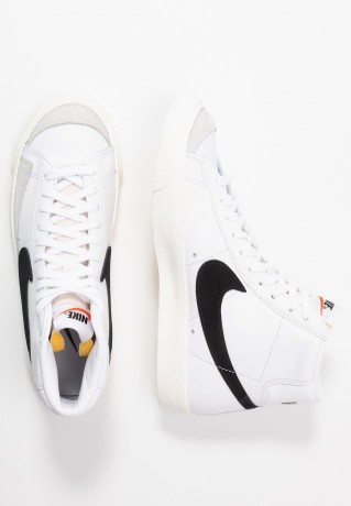 Nike Sportswear BLAZER MID 77 Sneaker high white/black/sail blanc  BLAZER MID 77 Высокие кроссовки женские белый/черный/парусный блан