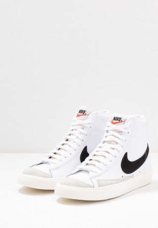 Nike Sportswear BLAZER MID 77 Sneaker high white/black/sail blanc  BLAZER MID 77 Высокие кроссовки женские белый/черный/парусный блан