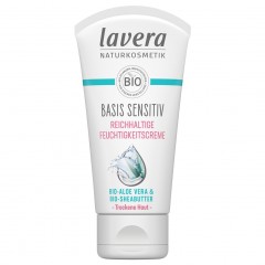 lavera basis sensitiv Reichhaltige Feuchtigkeitscreme основа sensitiv Насыщенный увлажняющий крем