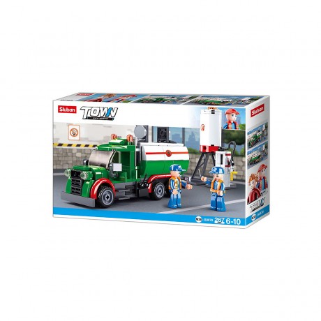 Sluban Tanklaster (267 Teile) Автоцистерна (267 деталей)