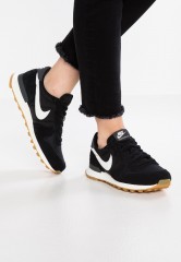 Nike Sportswear INTERNATIONALIST Sneaker low black/summit white/anthracite/sail INTERNATIONALIST Низкие кроссовки женские черный/белый на вершине/антрацит/парус