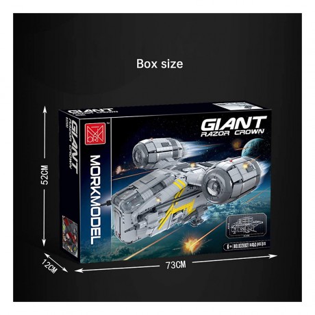 MORK Klemmbausteinset Raumschiff 032002 Комплект клеммных колодок Космический корабль 032002