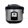 Adler Adler Reiskocher AD 6406, 1,5 Liter, Warmhaltefunktion, Reisloffel, Messbecher, silber  Рисоварка Adler AD 6406, 1,5 литра, функция поддержания тепла, ложка для риса, мерный стакан, серебро