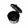 Adler Adler Reiskocher AD 6406, 1,5 Liter, Warmhaltefunktion, Reisloffel, Messbecher, silber  Рисоварка Adler AD 6406, 1,5 литра, функция поддержания тепла, ложка для риса, мерный стакан, серебро