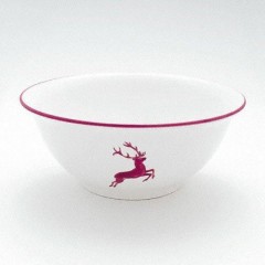 Gmundner Keramik Gmundner Keramik Bordeauxroter Hirsch Salatschussel d: 26 cm / 2,0 L Салатник Gmundner керамический бордо из благородного оленя d: 26 см / 2,0 л