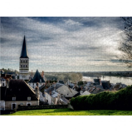 CALVENDO Puzzle CALVENDO Puzzle La Charite-sur-Loire Die alte Stadt Пазл CALVENDO Puzzle La Charite-sur-Loire Старый город