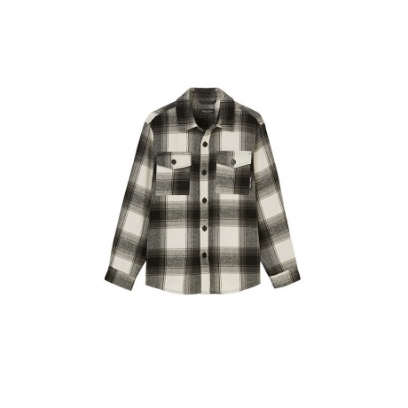 Marc OPolo KIDS-BOYS Overshirt im Grey-Check-Dessin Sakkos Верхняя рубашка KIDS-BOYS в серых куртках в клетку