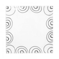 Gmundner Keramik Gmundner Keramik Graugeflammt Platzteller eckig 31x31x2,8 cm Подложка Gmundner керамическая серая пламенная квадратная 31x31x2,8 см