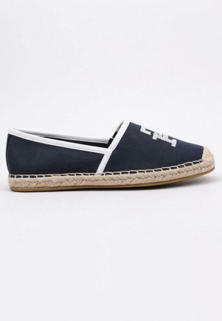 Tommy Hilfiger EMBROIDERED Espadrilles blue ВЫШИВКА Эспадрильи синий