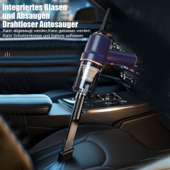 MOUTEN MOUTEN Akku-Handstaubsauger Kabelloser All-in-One-beleuchteter 3-in-1-Mini-Staubsauger, Mehrzweck-Staubsauger fur Zuhause und Auto Lila Беспроводной ручной пылесос MOUTEN Беспроводной универсальный мини-пылесос 3-в-1 с подсветкой, многоцелевой пыле