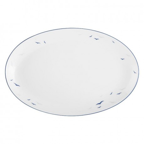 Tettau Tettau Worpswede 04164 Rugen Platte oval 31 cm Tettau Worpswede 04164 R?gen Тарелка овальная 31 см