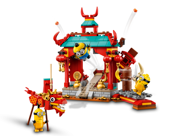 Lego Minions Kung Fu Tempel Храм миньонов кунг-фу